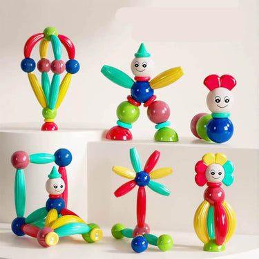26 PCS - MAGNETIC STICK BUILDING BLOCKS